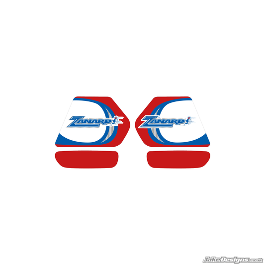 Zanardi Replica Tank Sticker Kit (KG)