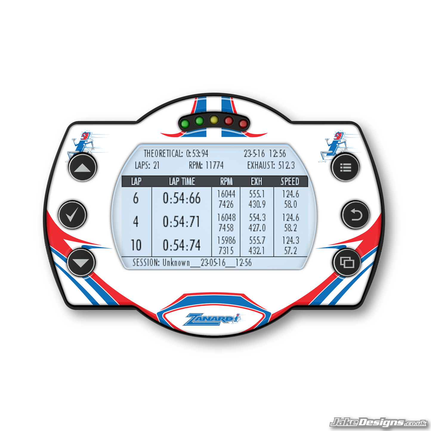 Zanardi Unipro Gel Sticker (2013)