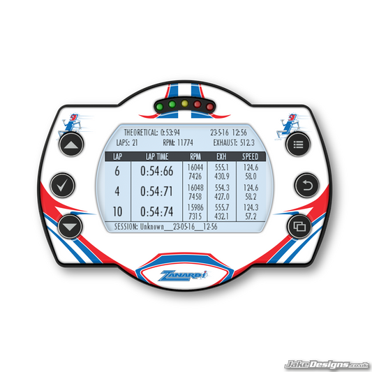 Zanardi Unipro Gel Sticker (2013)