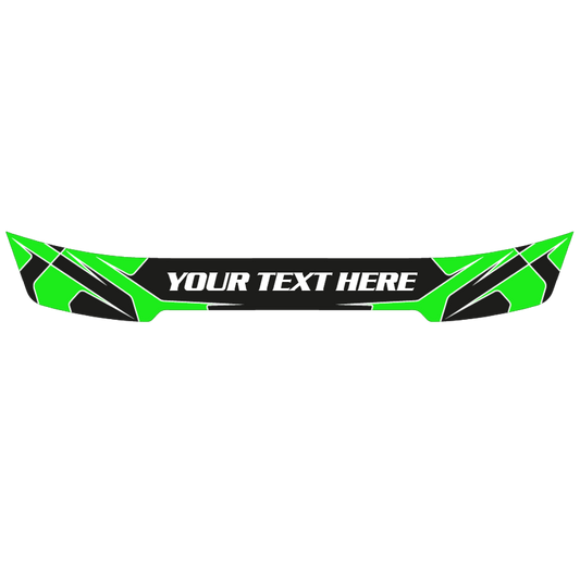 Customise it - Visor stickers 6x