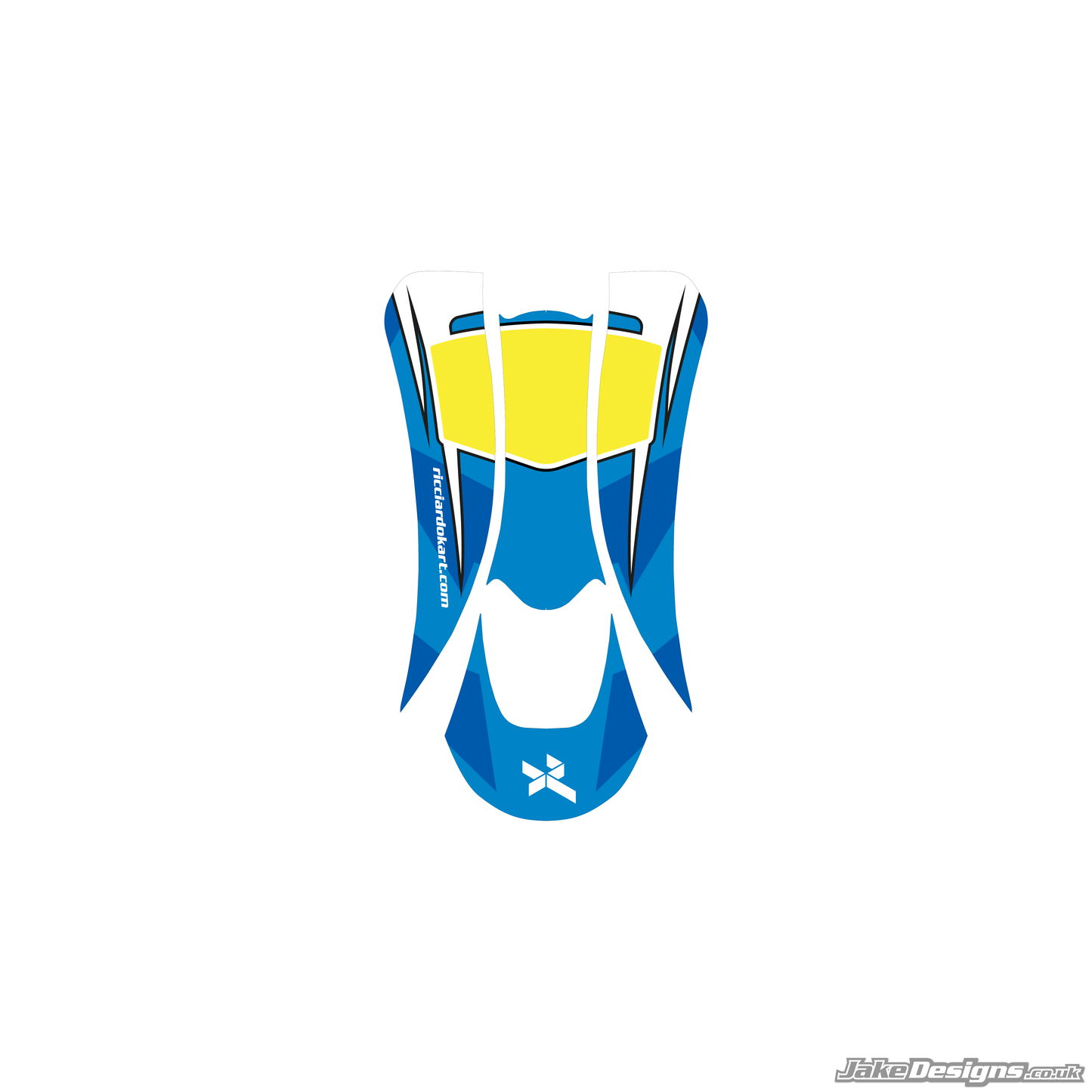 Ricciardo 2022 Replica Nassau Sticker