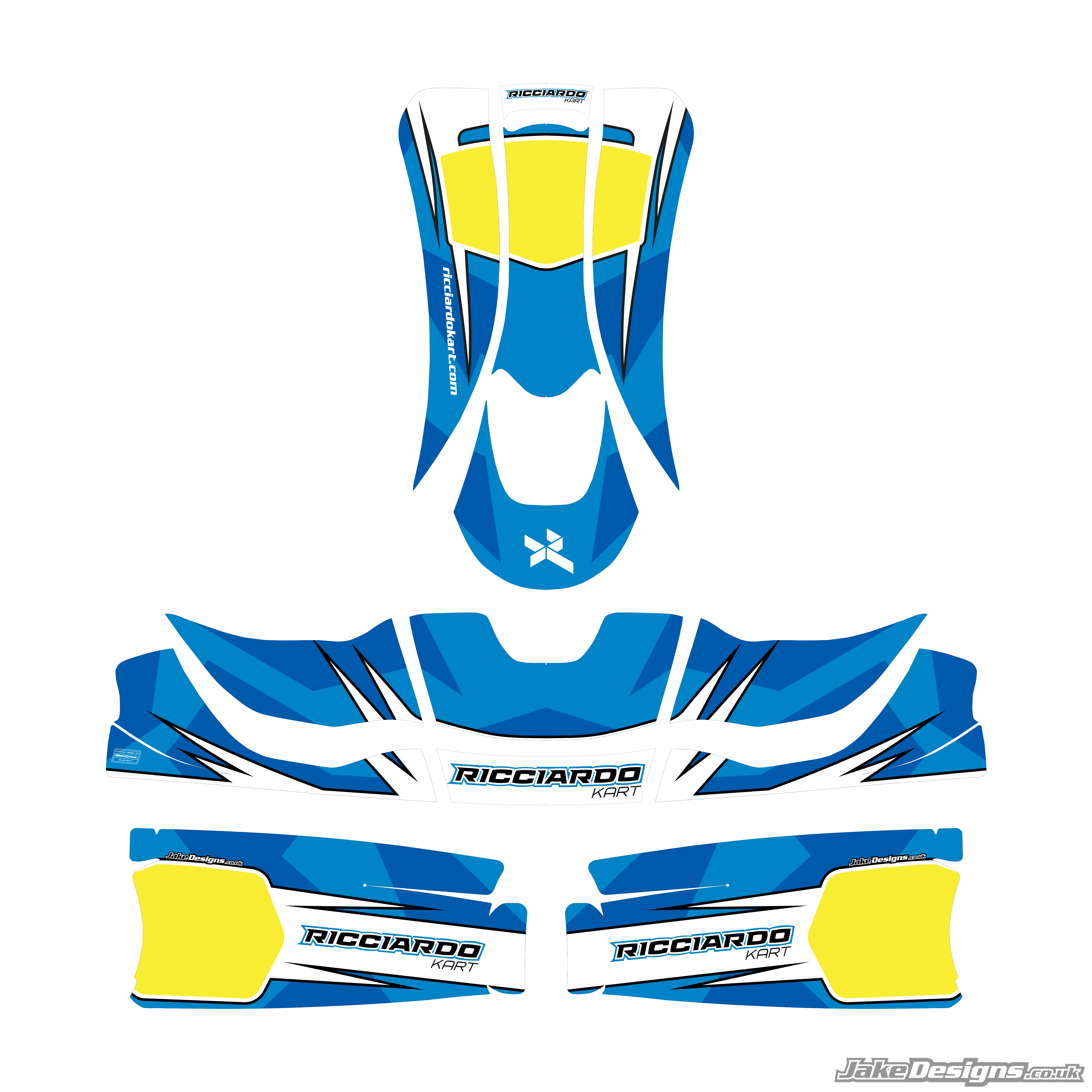 Ricciardo 2022 Replica Sticker Kit – JakeDesigns Graphics