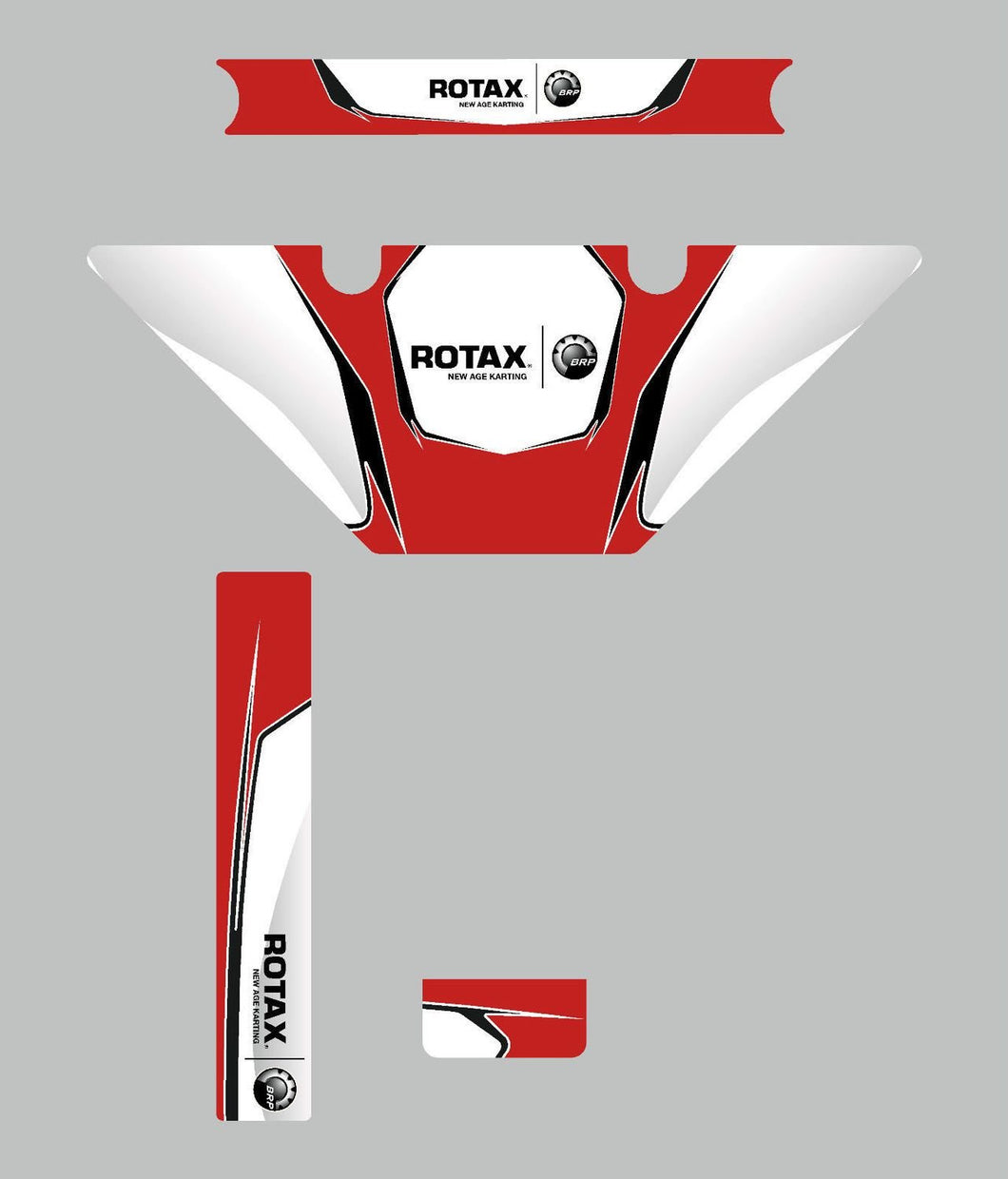 ART Grand Prix Replica (European) Micro Max Rotax Radiator Stickers ...