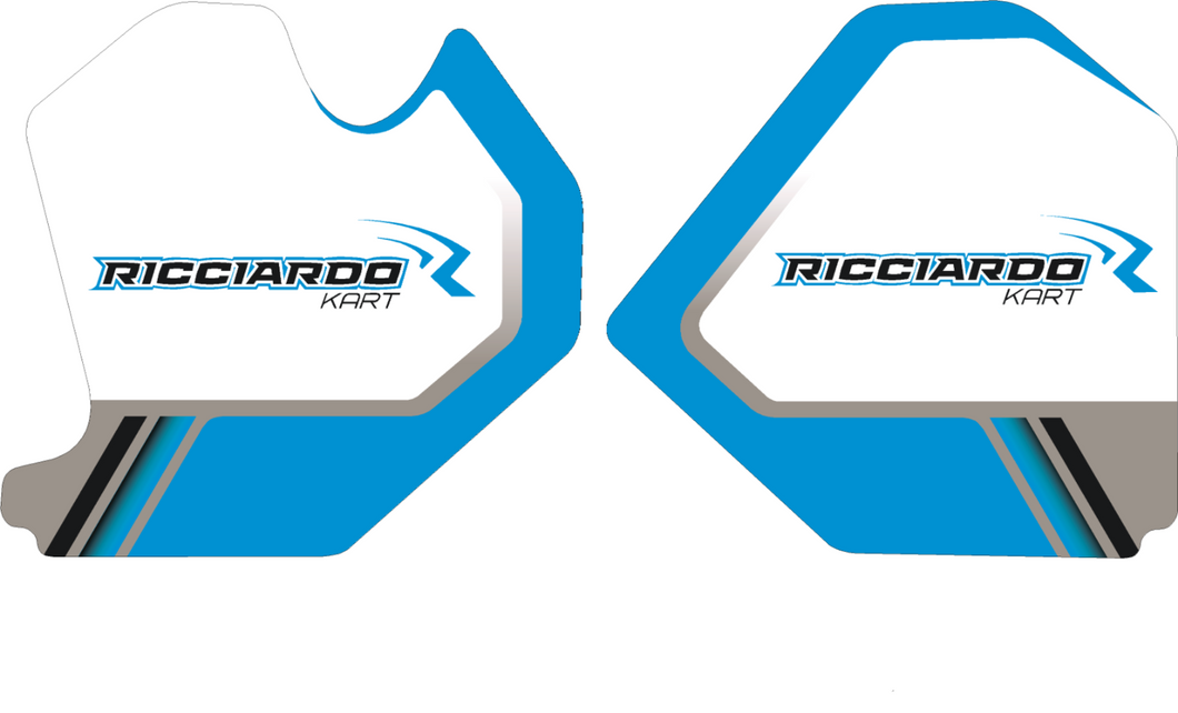 Ricciardo Replica Tank Sticker Kit