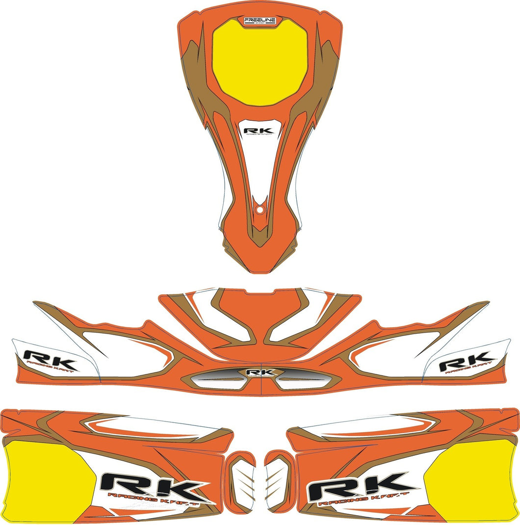 RK Racing Replica Sticker Kit