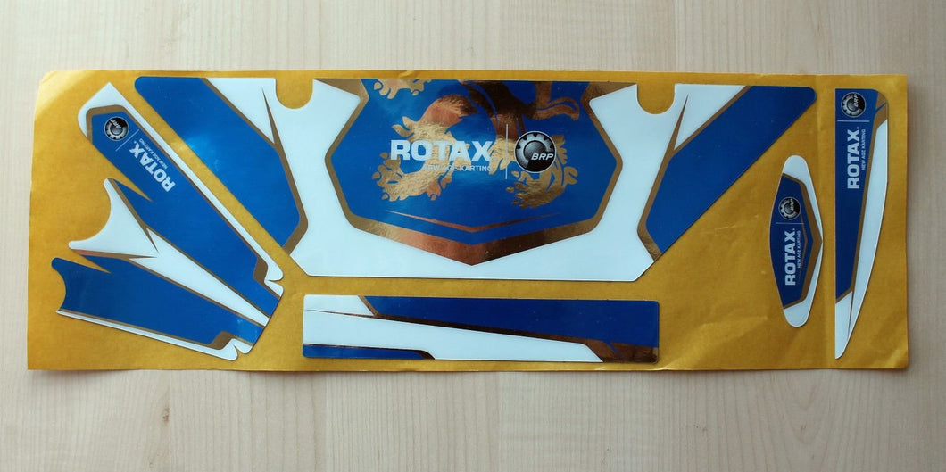 Praga Replica (European) Rotax Max Radiator Stickers (2015)