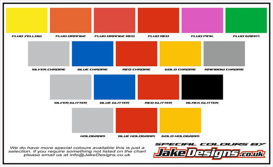 Special Colour Chart Sample