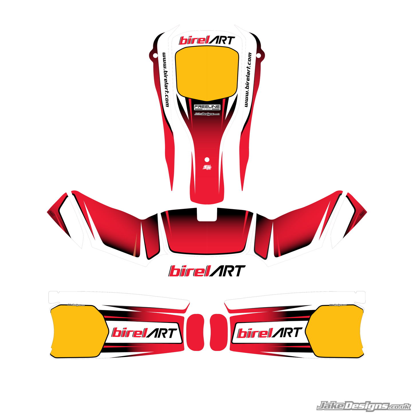 BirelART Replica Sticker Kit (2017)