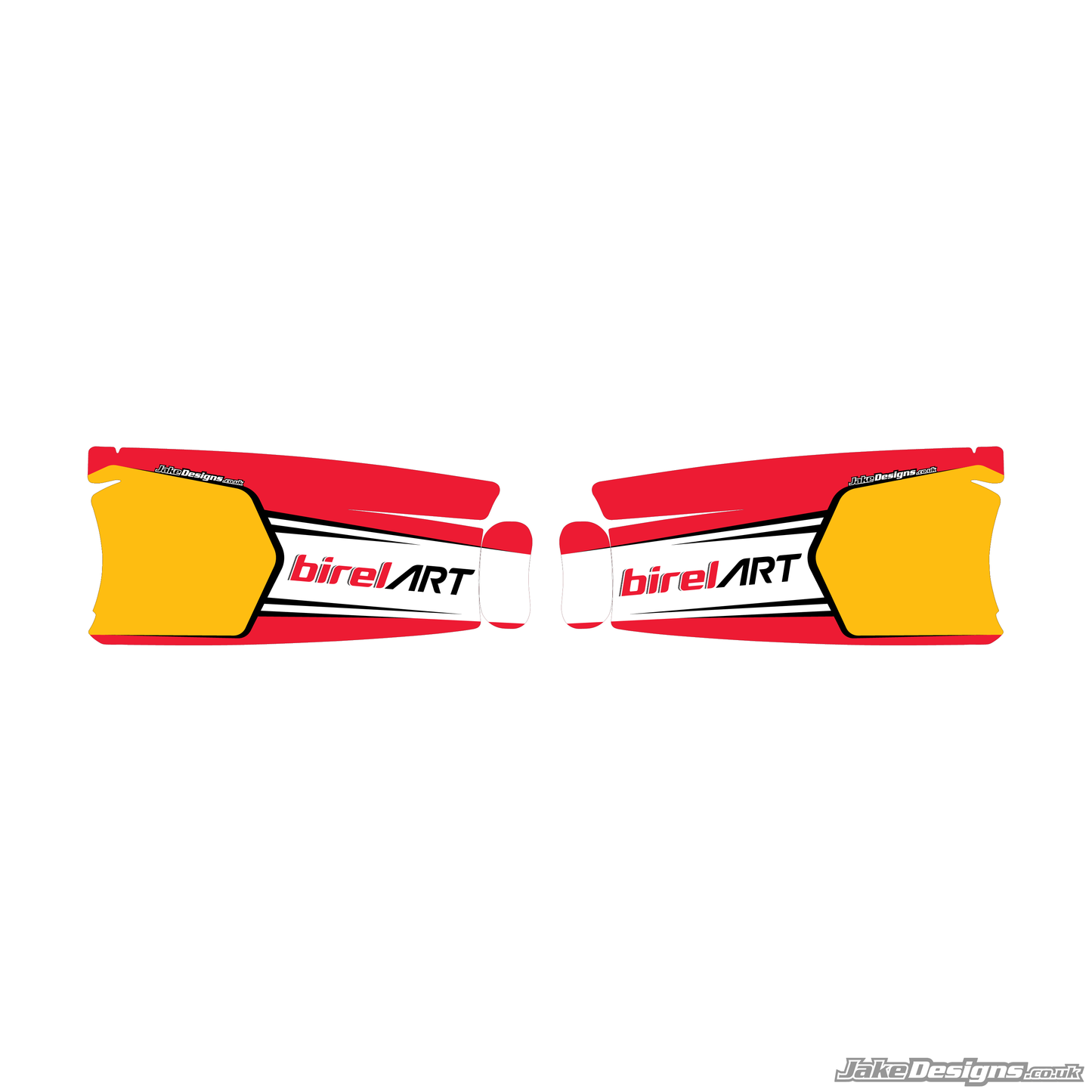 BirelART Replica Set Of Sidepods Sticker (2020)