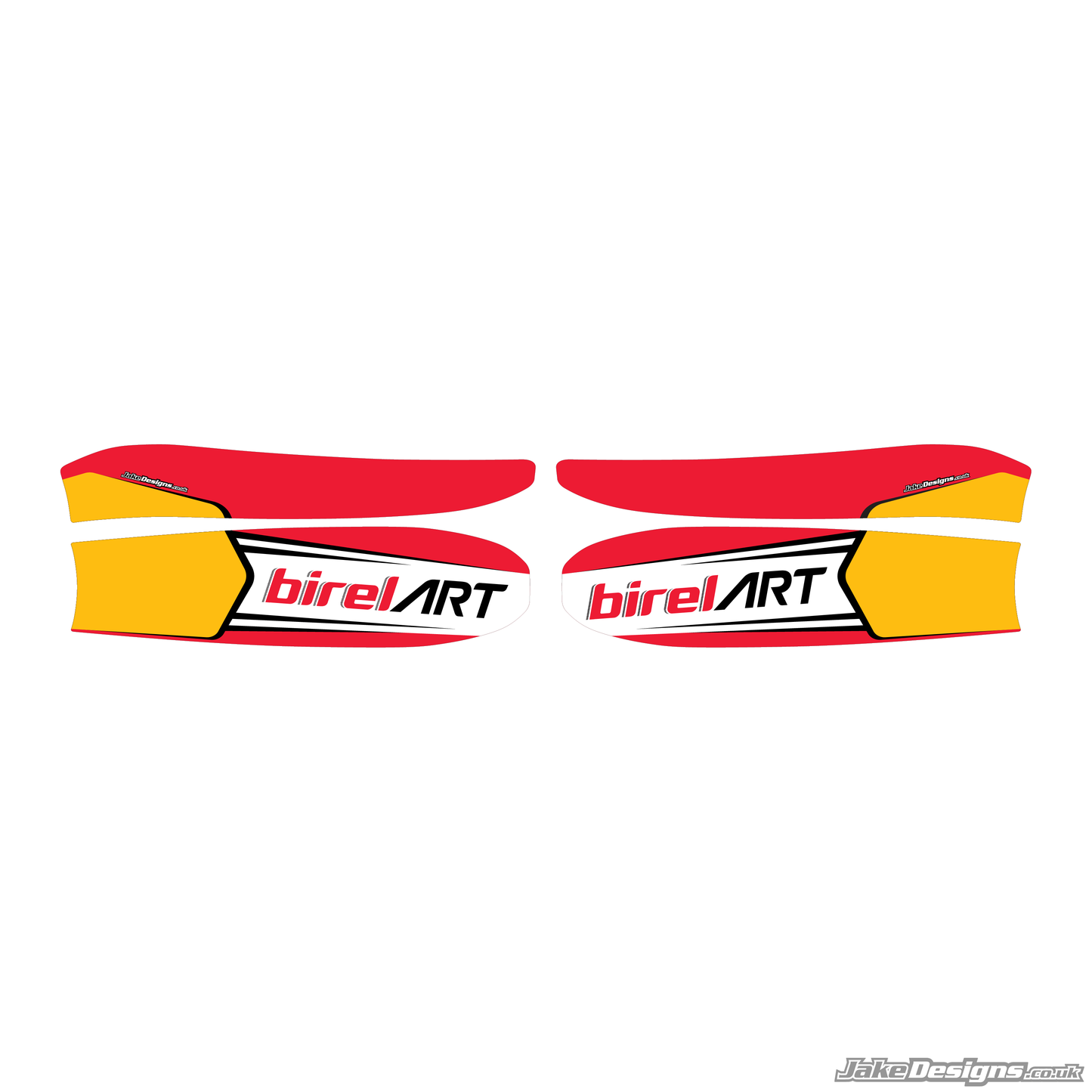 BirelART Replica Set Of Sidepods Sticker (2020)