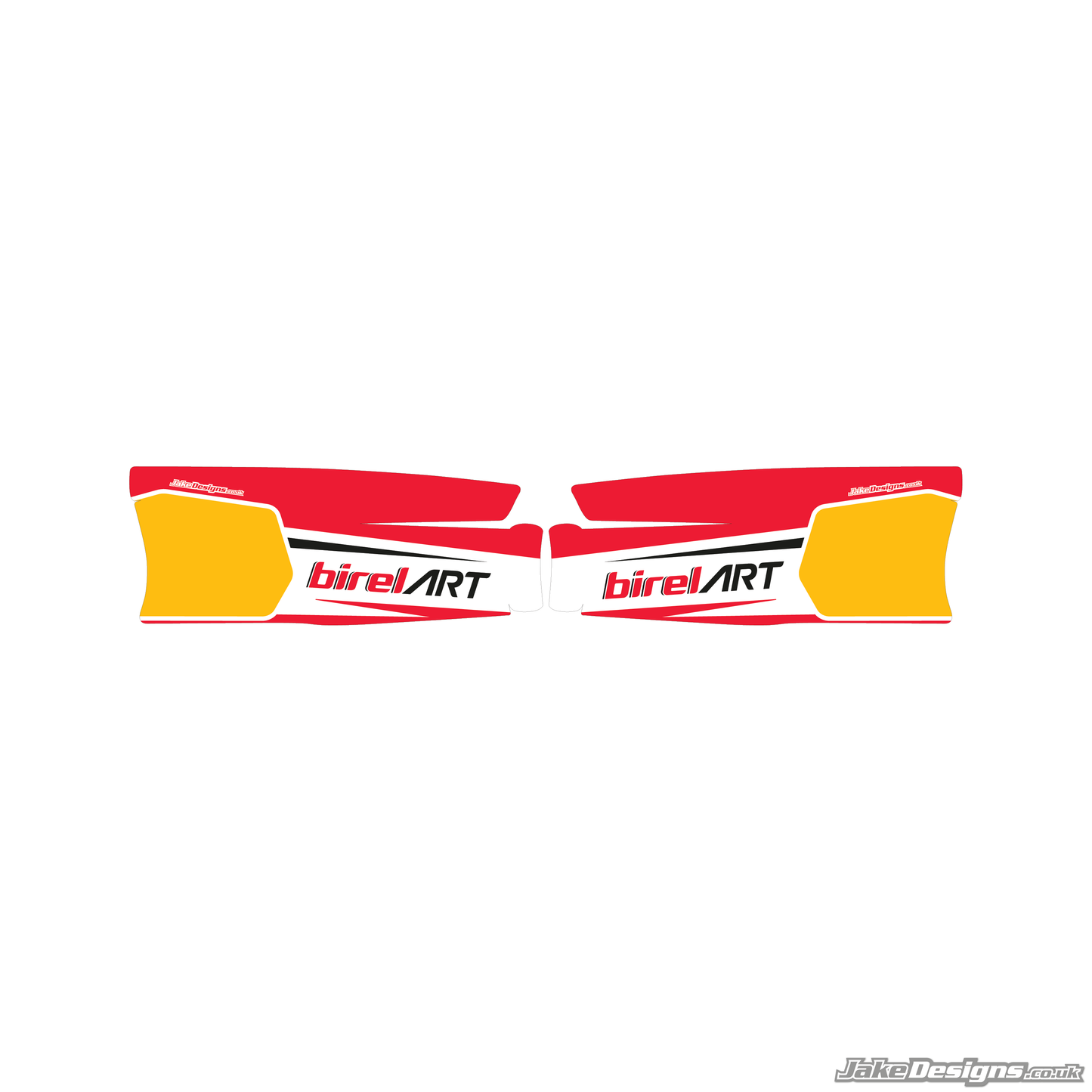 BirelART Replica Set Of Sidepods Sticker (2022)
