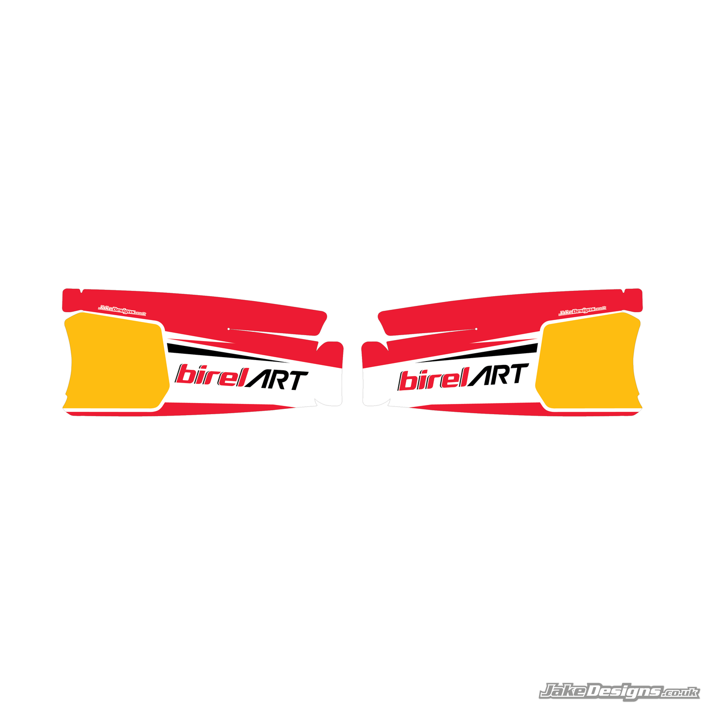 BirelART Replica Set Of Sidepods Sticker (2022)