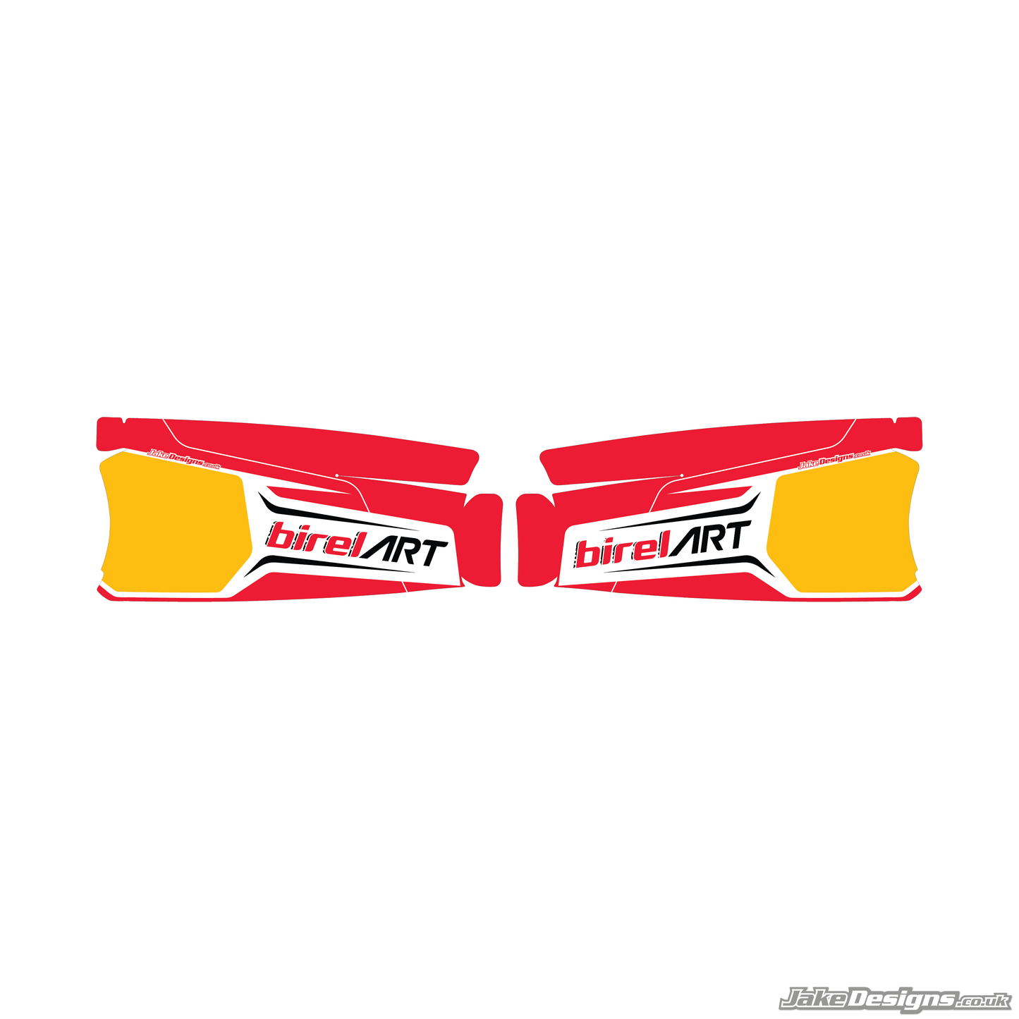 BirelART Replica Set Of Sidepods Sticker (2023)