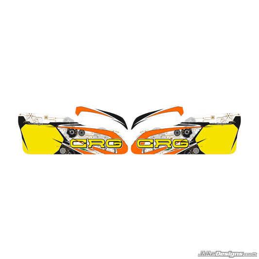 CRG Replica Set Of Sidepods Sticker (2016)