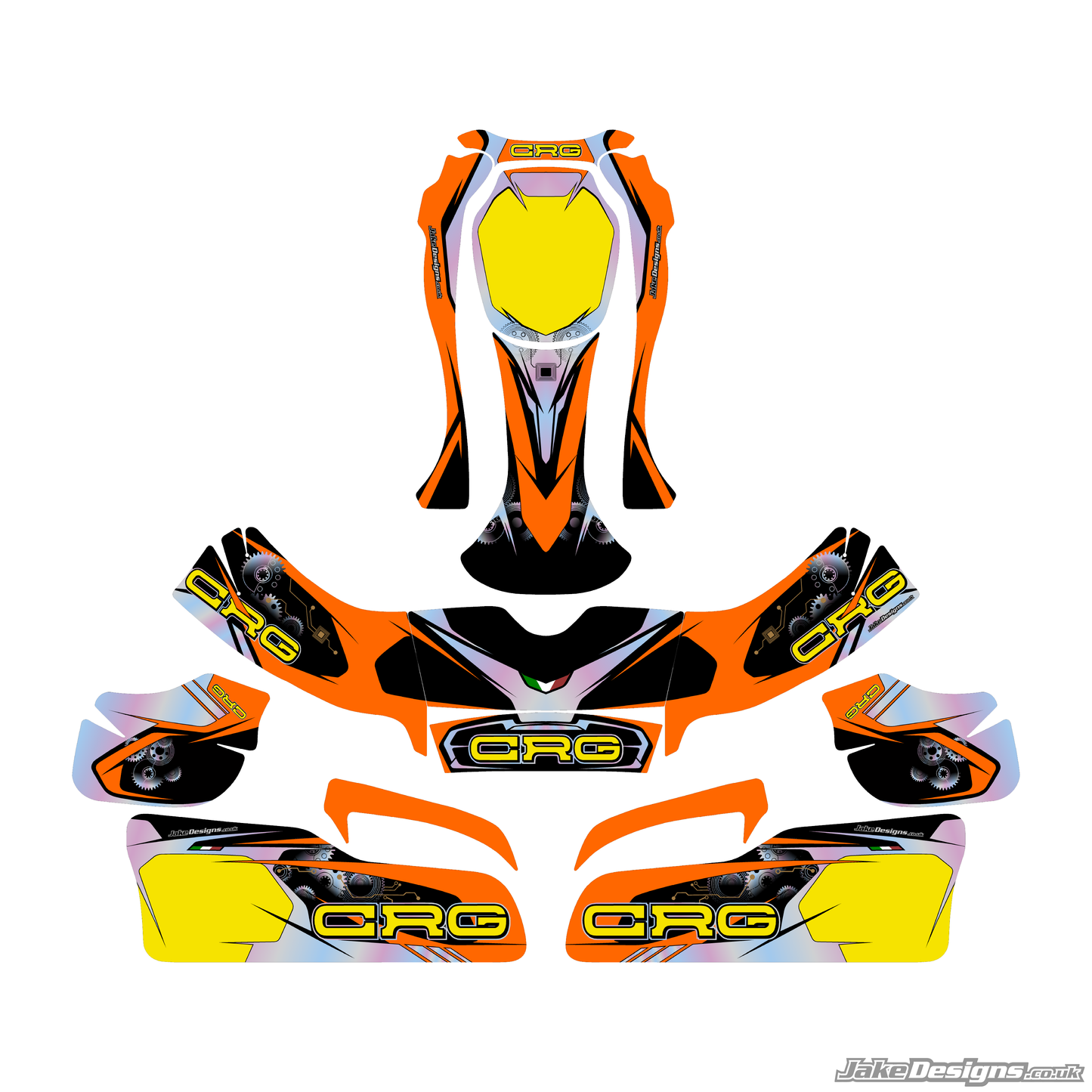 CRG Replica Sticker Kit (2018)