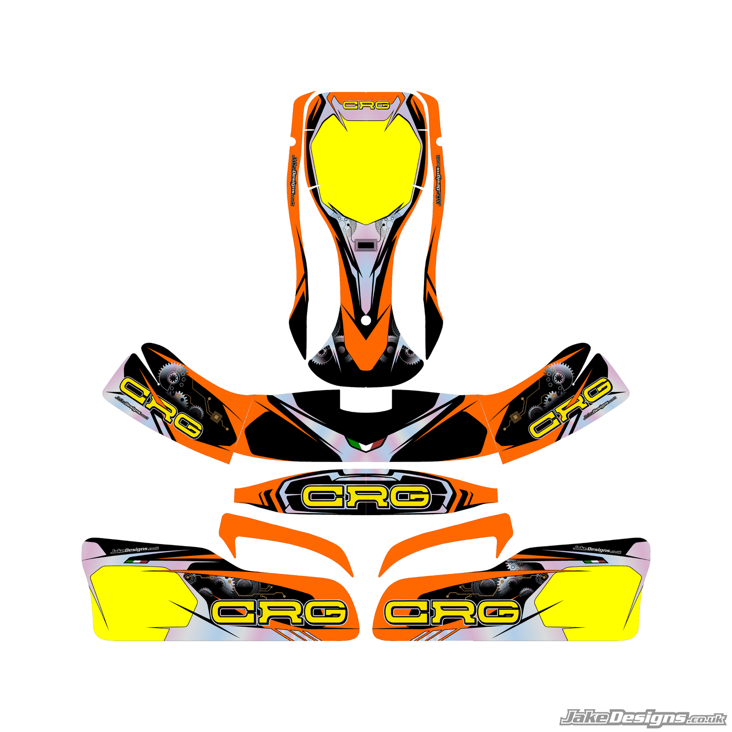 CRG Replica Sticker Kit (2018)