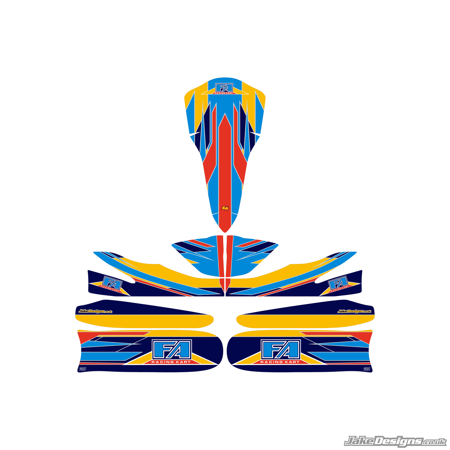 FA Alonso Victory Replica Sticker Kit (2016)