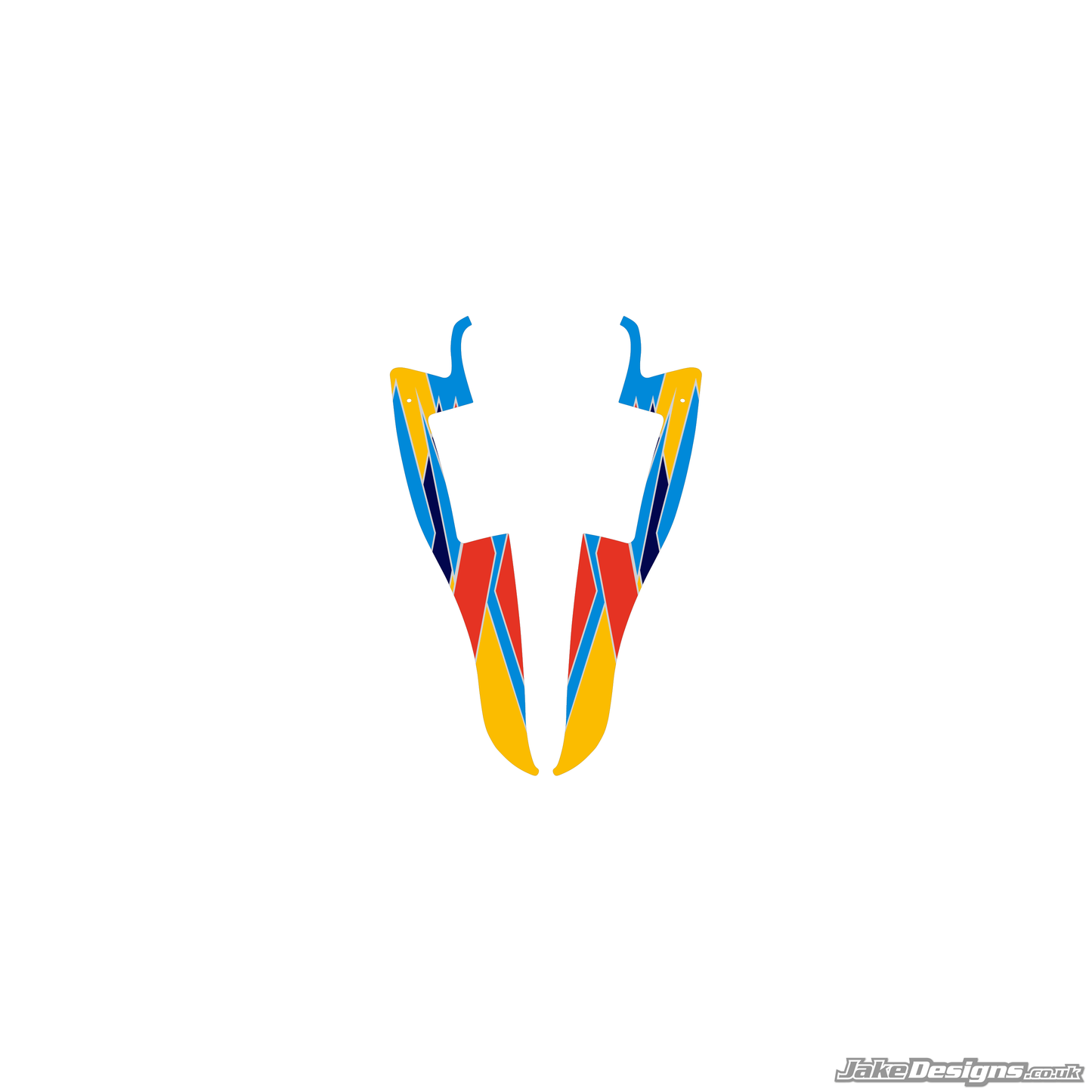 FA Alonso Replica Nassau Sticker (2016)